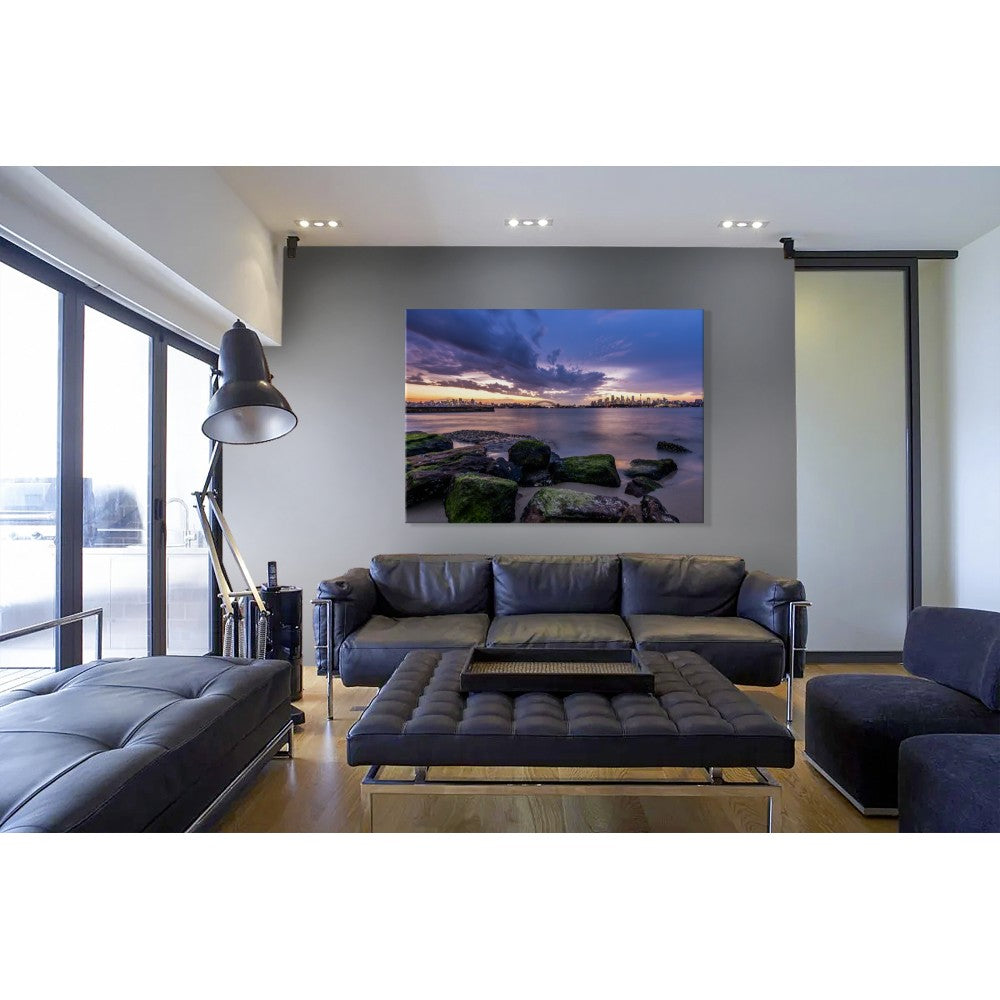 SIDNEY Landscape - Quadro Canvas su telaio in legno - PlastiWood (14557651)