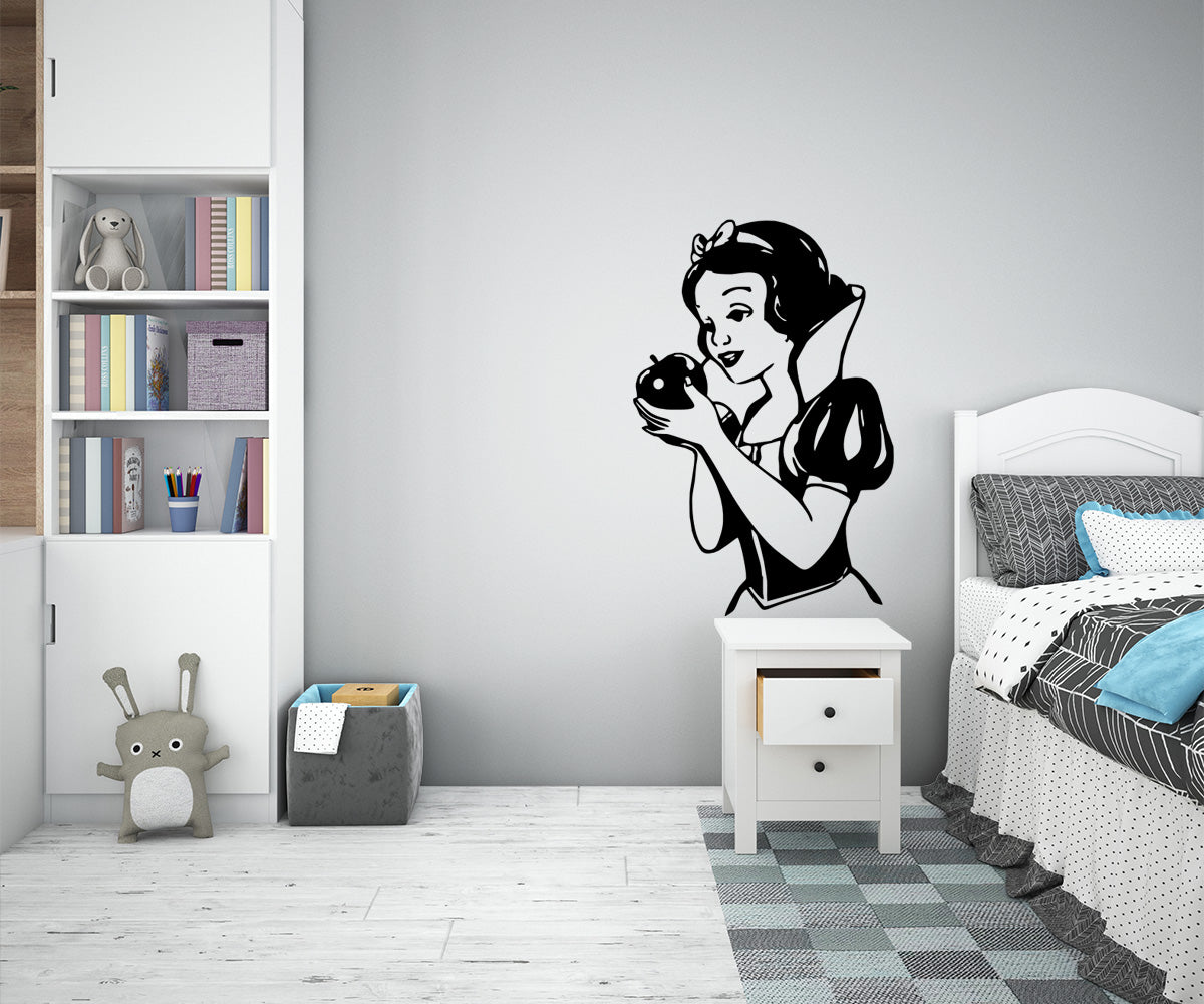 SNOW WHITE - Adesivo murale wall sticker in vinile 55x85 cm - PlastiWood (14557780)
