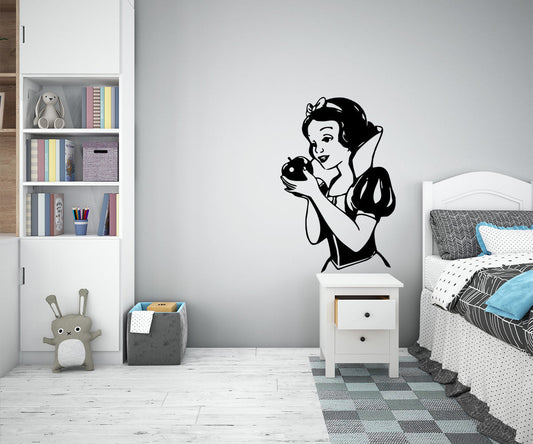 SNOW WHITE - Adesivo murale wall sticker in vinile 55x85 cm - PlastiWood (14557780)