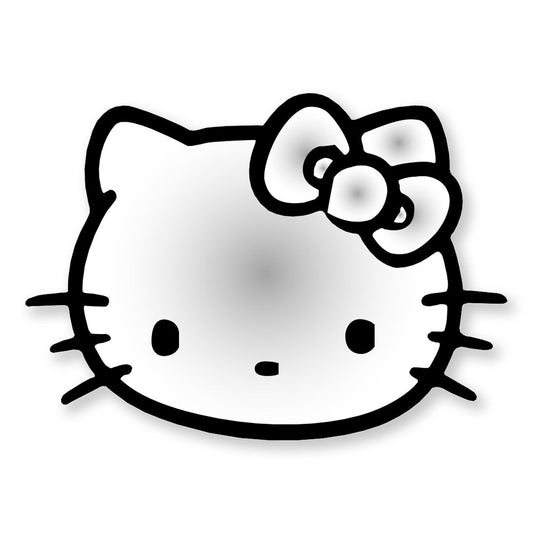 Specchio infrangibile in PVC alta densità modello KITTY colore nero misura 50x35 cm - PlastiWood (14557847)