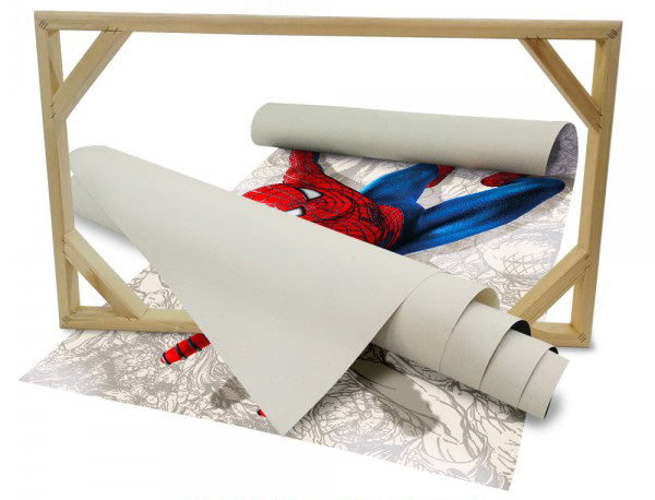 SPIDERMAN - Fumetto - Quadro Canvas su telaio in legno - PlastiWood (14557880)