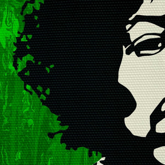 Stampa su tela Jimi Hendrix Quadro Canvas su telaio in legno - PlastiWood (14557985)