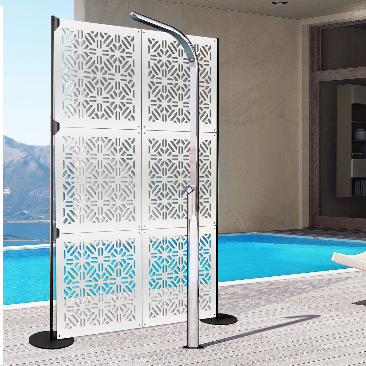 STOCCOLMA - Pannello in PVC traforato - Parasole - PlastiWood (14558063)