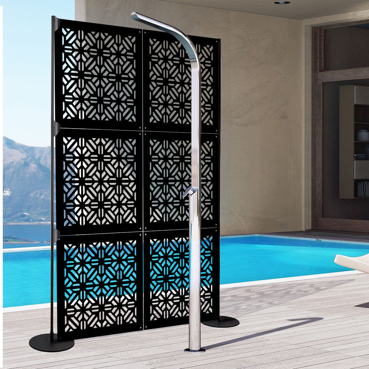 STOCCOLMA - Pannello in PVC traforato - Parasole - PlastiWood (14558064)