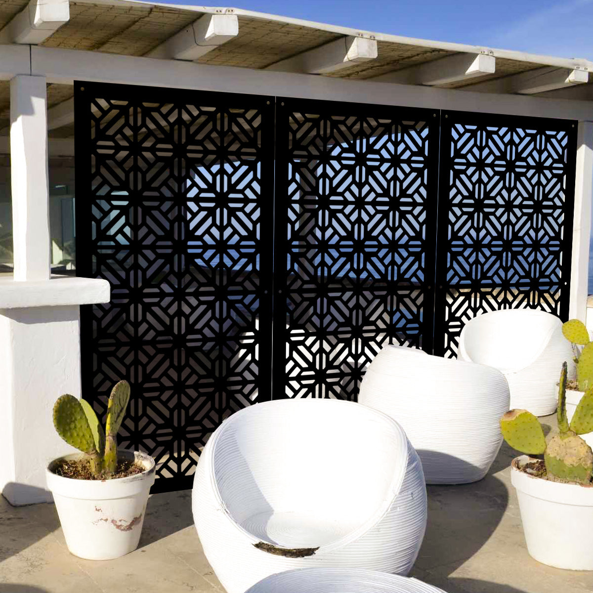 STOCCOLMA - Pannello in PVC traforato - Parasole - PlastiWood (14558065)