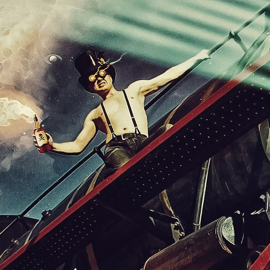 STOP THE TRAIN- POSTER in PVC da 3mm - PlastiWood (14558071)