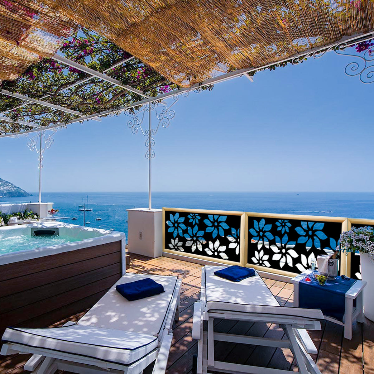 SUNFLOWERS - Moduli Decorativi in Legno e PVC - PlastiWood (14558086)