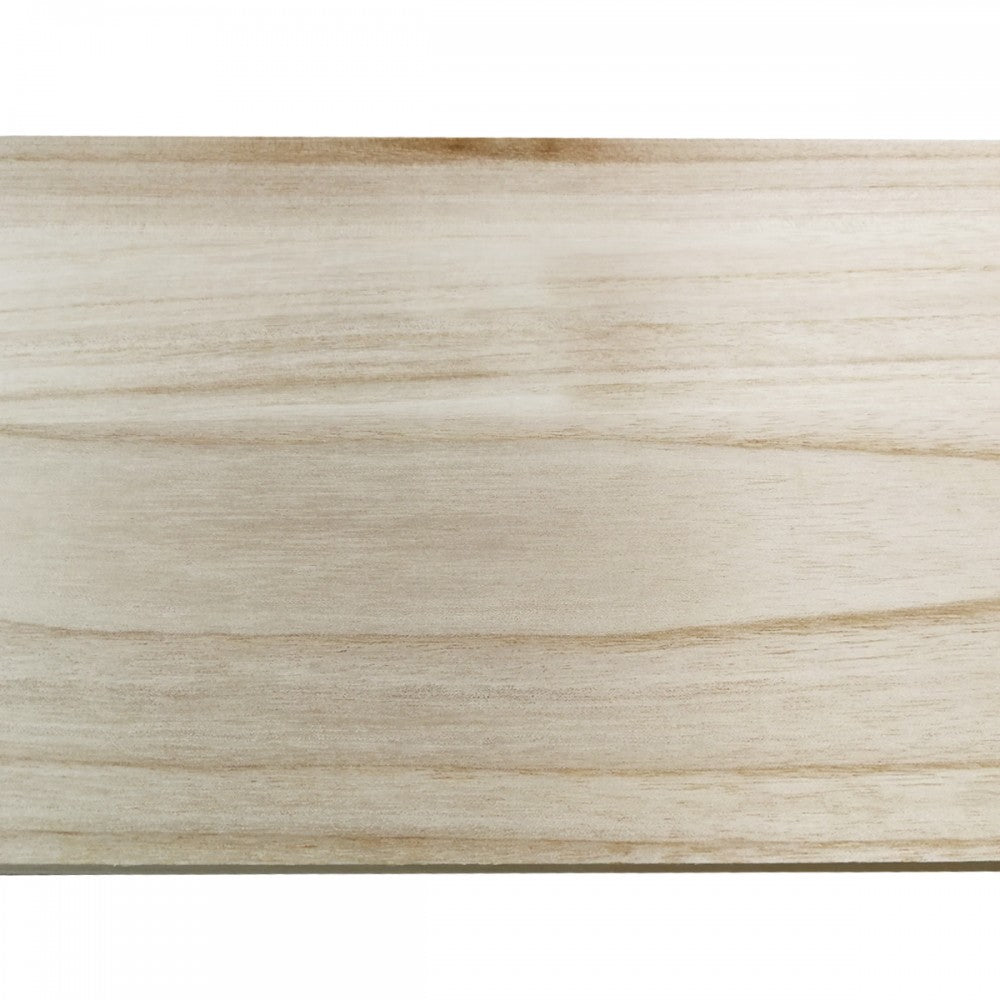 TAVOLA In LEGNO LAMELLARE MONO-STRATO - Levigato - Light Wood - Alluminio Vegetale - PlastiWood (14558162)