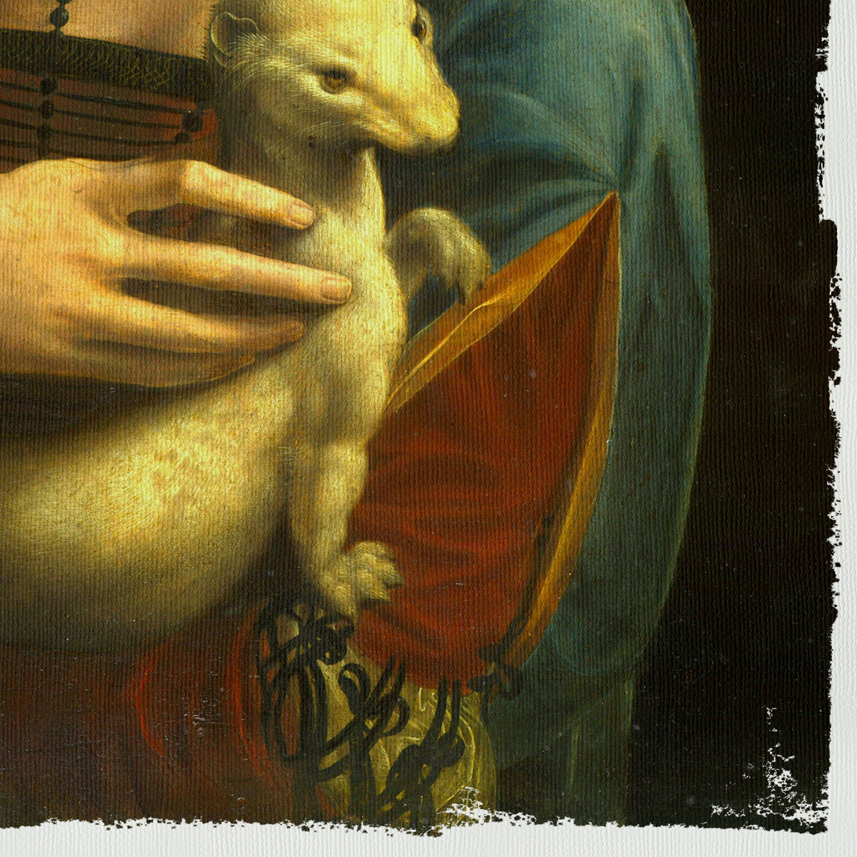 Tensotela 70x95 cm - Leonardo da Vinci - PlastiWood (14558262)