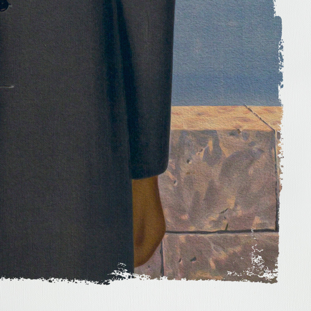 Tensotela 70x95 cm - Magritte The Son of Man - PlastiWood (14558279)