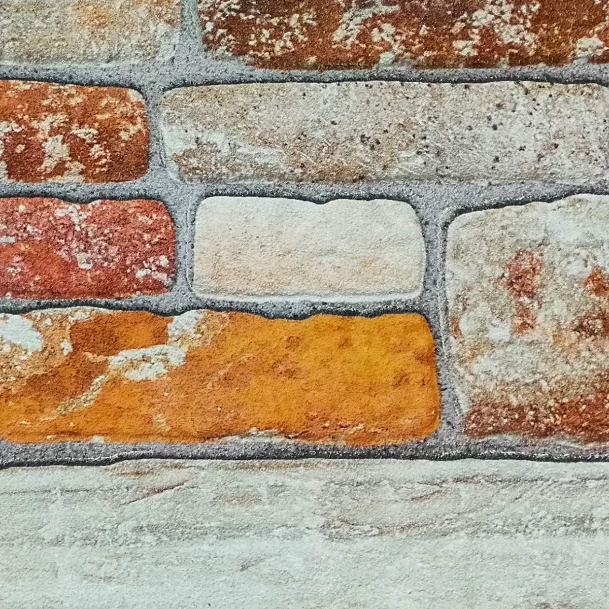 Terre di Siena - Pannello finta Pietra in EPS Resinato Misura 100x50 cm Spessore 2 Cm - PlastiWood (14558329)