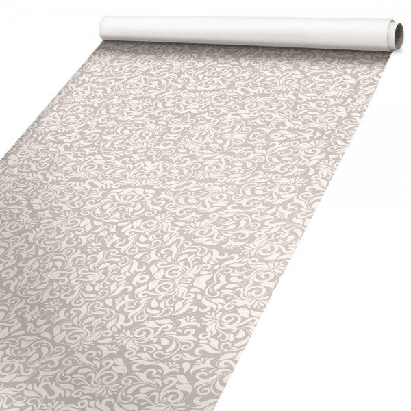 TEXTURE FLOREALE AVORIO - Pellicola stampata adesiva in PVC finitura opaca - PlastiWood (14558334)