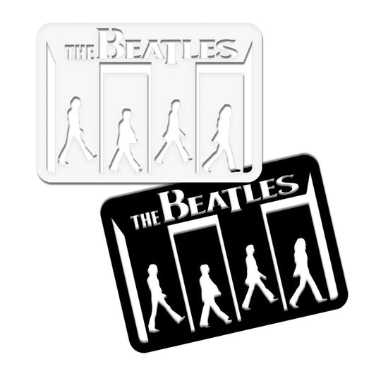 THE BEATLES ABBEY ROAD - Quadro moderno in pvc solido 68 x 48 cm - PlastiWood (14558360)