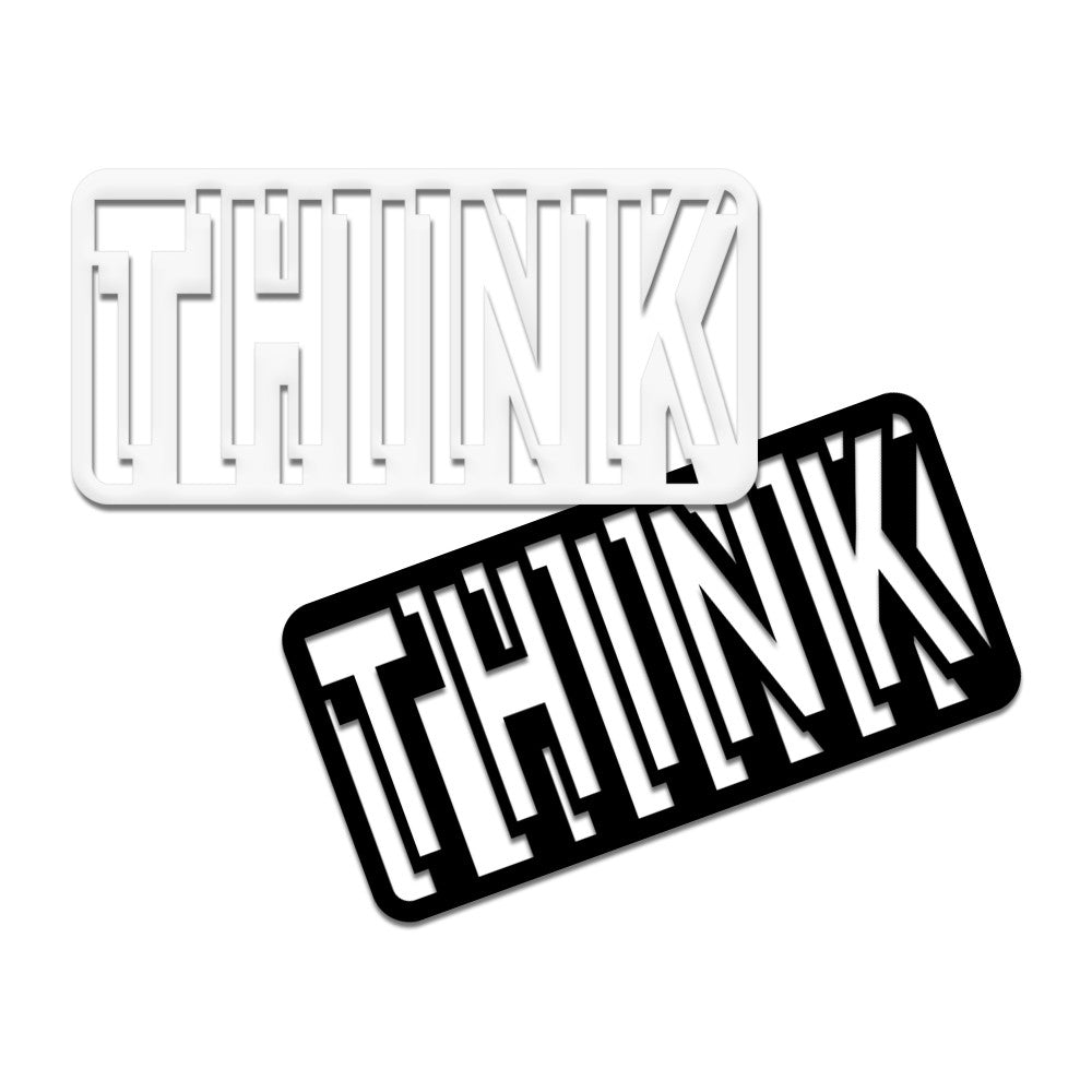 THINK - Quadro moderno in pvc solido 48 x 95 cm - PlastiWood (14558382)