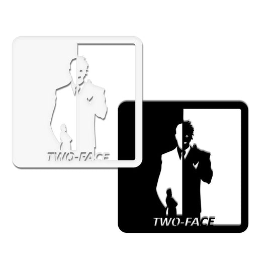 TWO-FACE - Quadro moderno in pvc solido 48 x 48cm - PlastiWood (14558537)