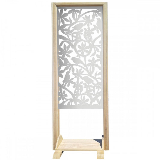 UCCELLINI - Separè - Paravento modulabile - 70x190cm - in Legno e PVC - PlastiWood (14558580)