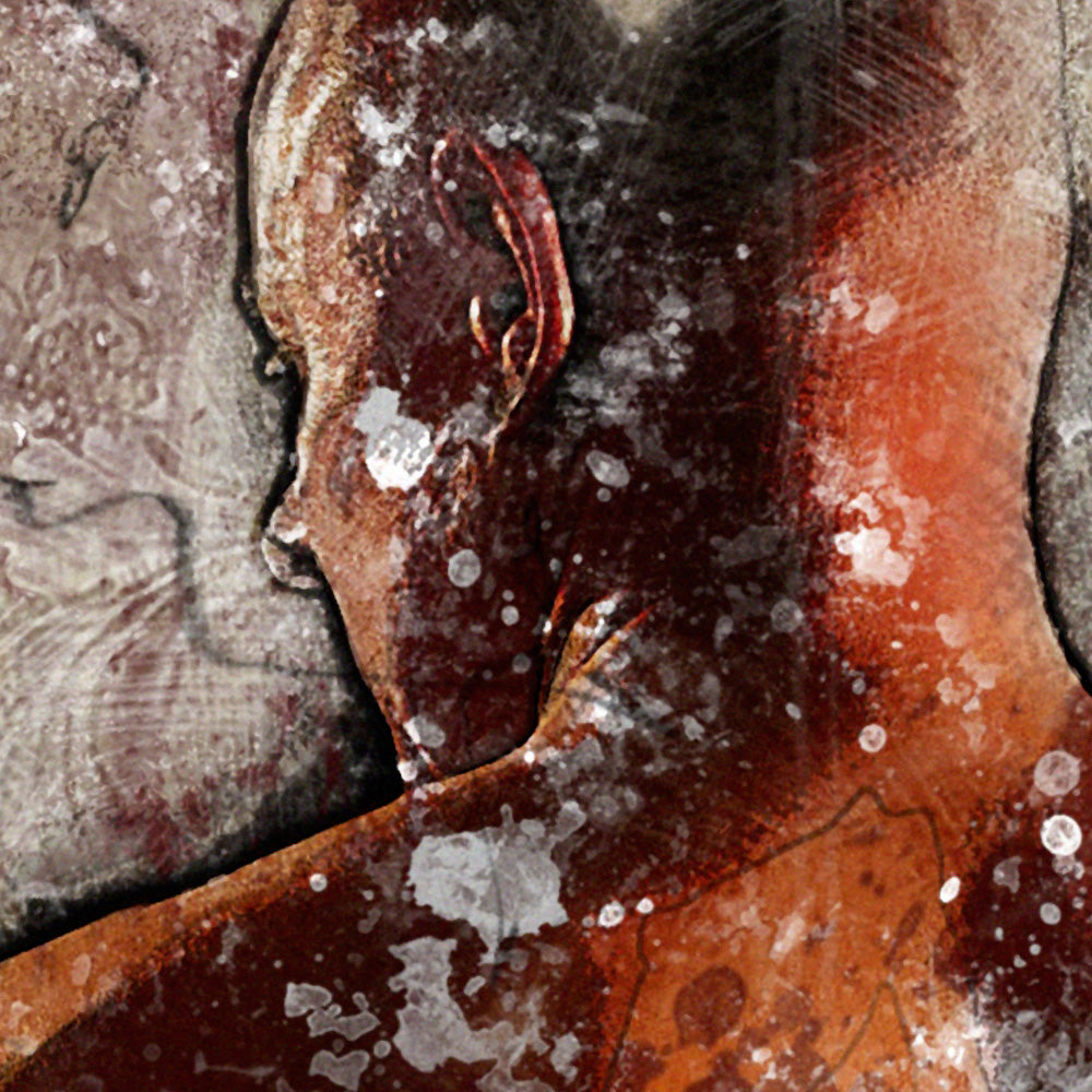 UOMO ABSTRACT - POSTER in PVC da 3mm - PlastiWood (14558617)