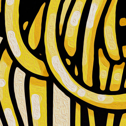 Vermicelli n.8 - Quadro Canvas su telaio in legno - PlastiWood (14558672)