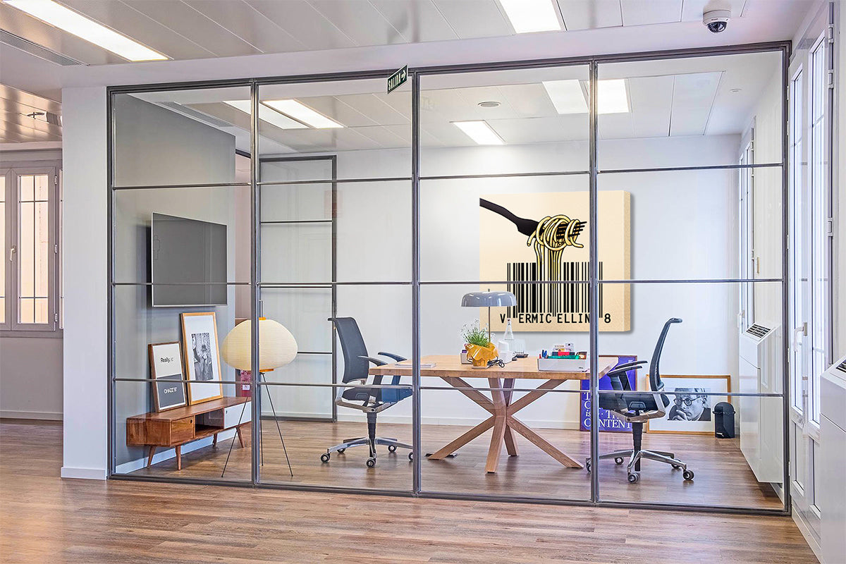 Vermicelli n.8 - Quadro Canvas su telaio in legno - PlastiWood (14558674)