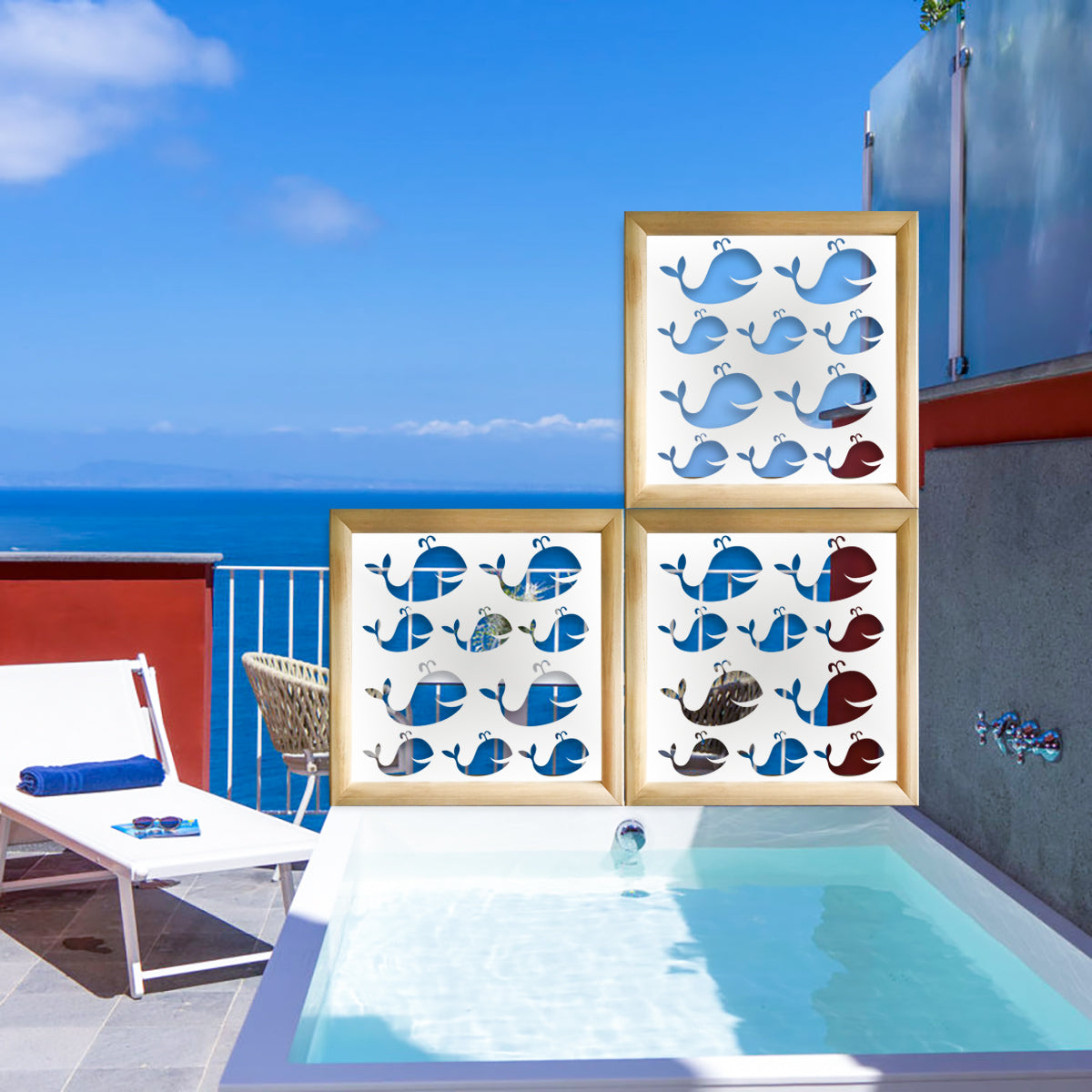 WHALE - Moduli Decorativi in Legno e PVC - PlastiWood (14558801)