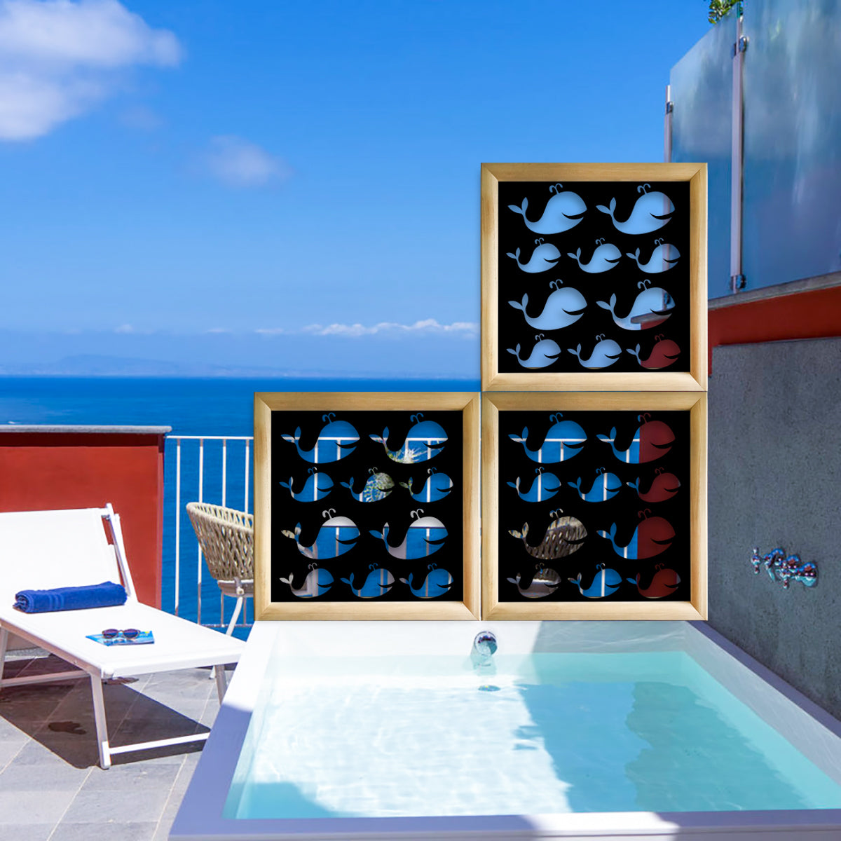 WHALE - Moduli Decorativi in Legno e PVC - PlastiWood (14558802)