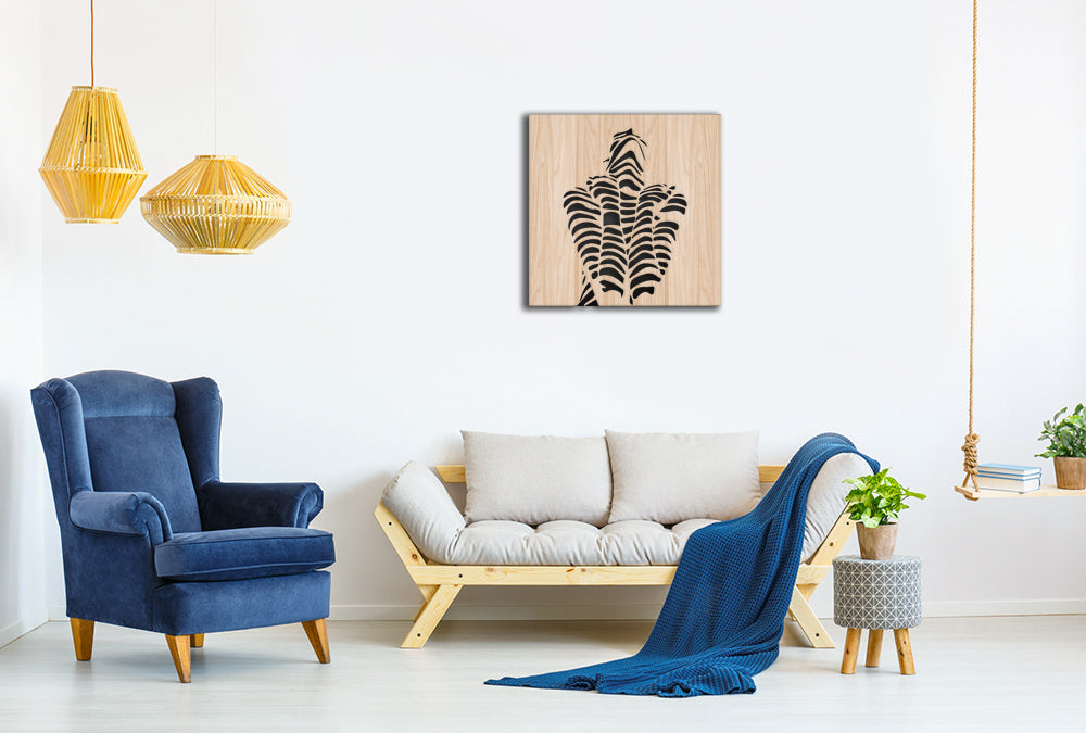 WOMAN - Quadro arredo LASERCUT composito Legno e PVC - PlastiWood (14558872)