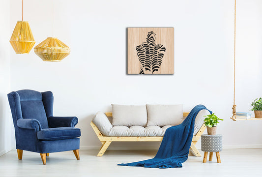 WOMAN - Quadro arredo LASERCUT composito Legno e PVC - PlastiWood (14558872)