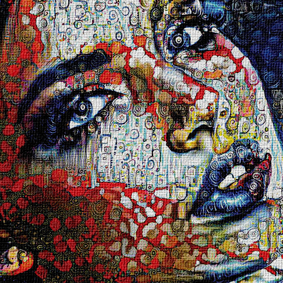 WOMAN Abstraction - Quadro Canvas su telaio in legno - PlastiWood (14558876)