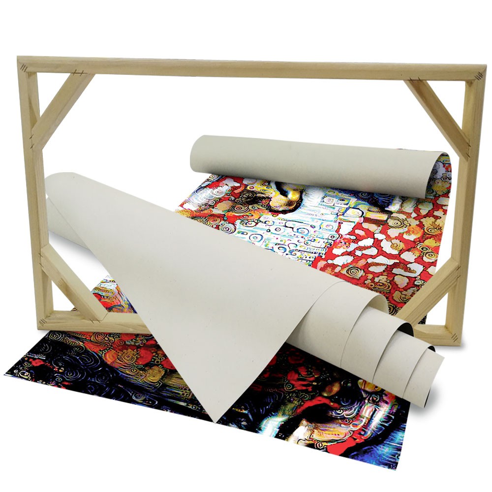 WOMAN Abstraction - Quadro Canvas su telaio in legno - PlastiWood (14558877)