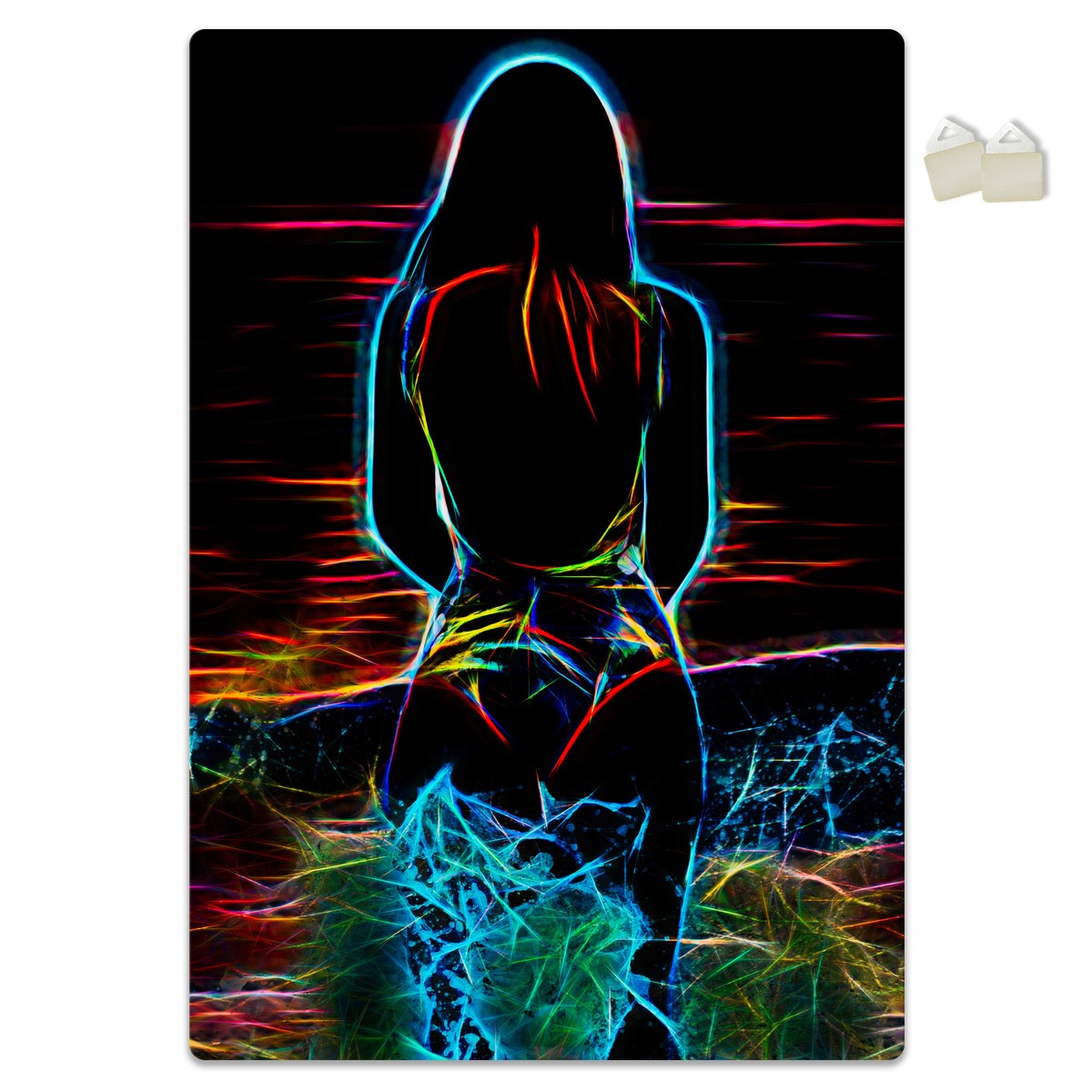 WOMAN NEON - POSTER in PVC da 3mm - PlastiWood (14558886)