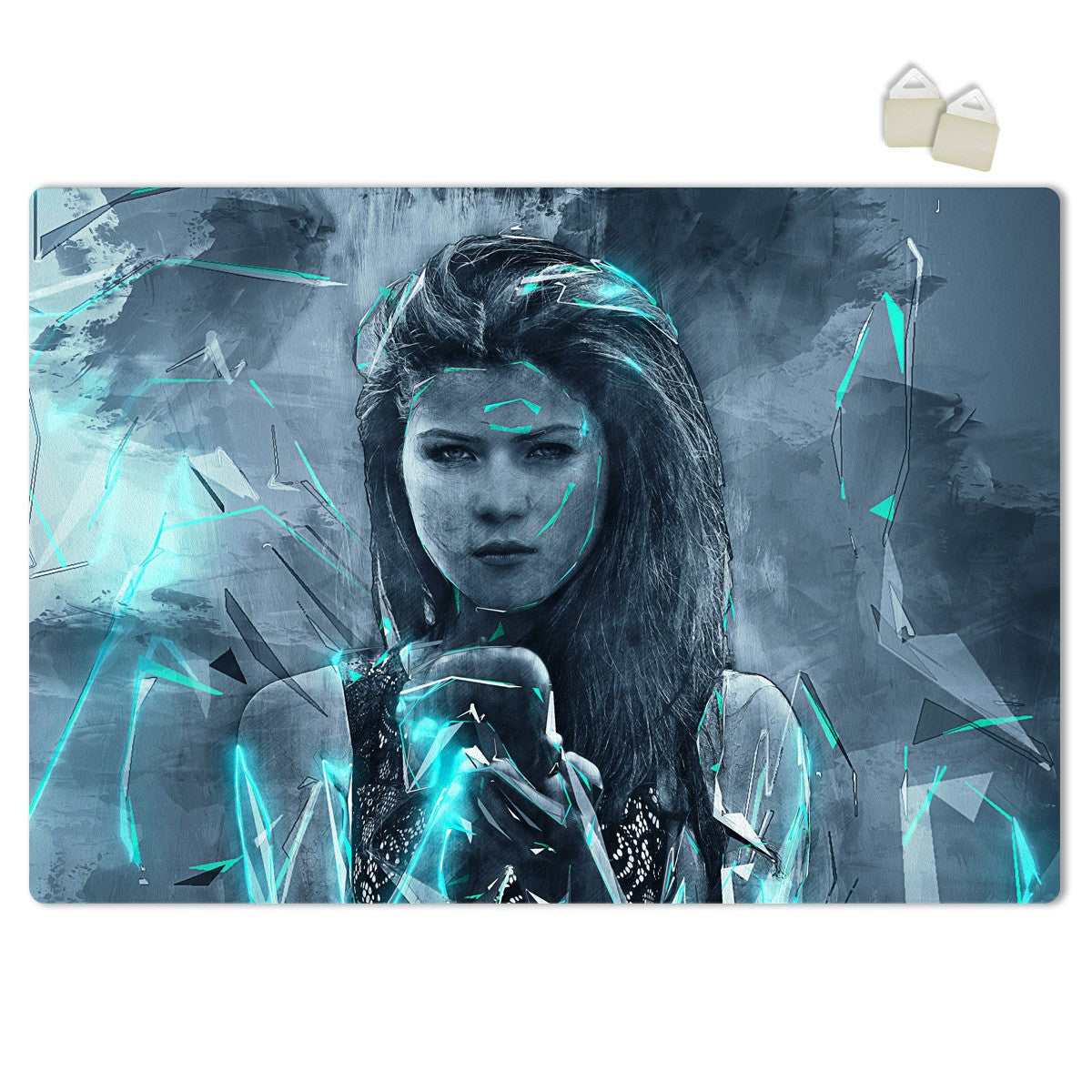 WOMAN PAINT - POSTER in PVC da 3mm - PlastiWood (14558893)