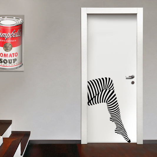 WOMAN'S LEGS - Adesivo murale wall sticker in vinile 55x85 cm - PlastiWood (14558914)