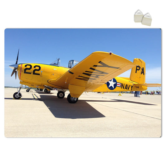YELLOW PLANE - POSTER in PVC da 3mm - PlastiWood (14558975)