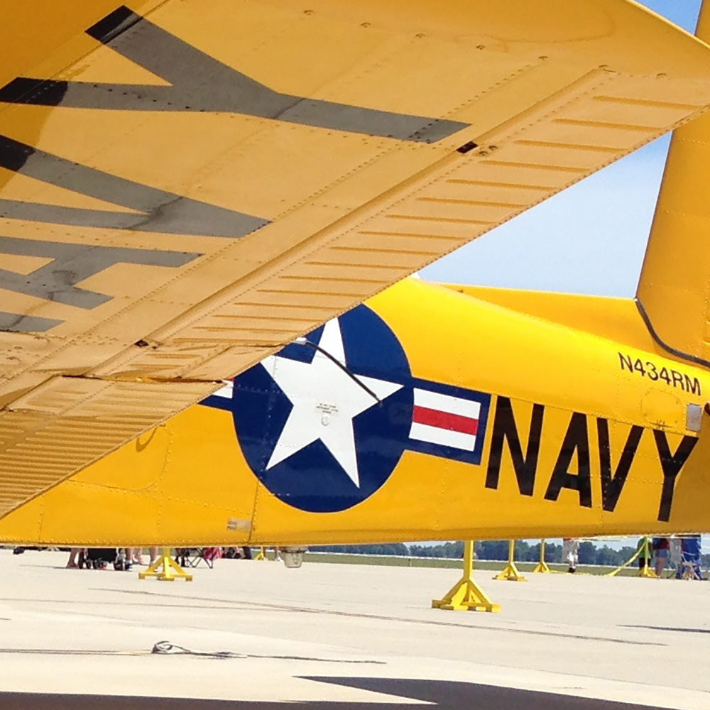 YELLOW PLANE - POSTER in PVC da 3mm - PlastiWood (14558976)