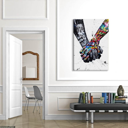 Quadri su Tela Canvas: L'Arte Contemporanea come Elemento Chiave nell'Arredo Moderno - Signorbit