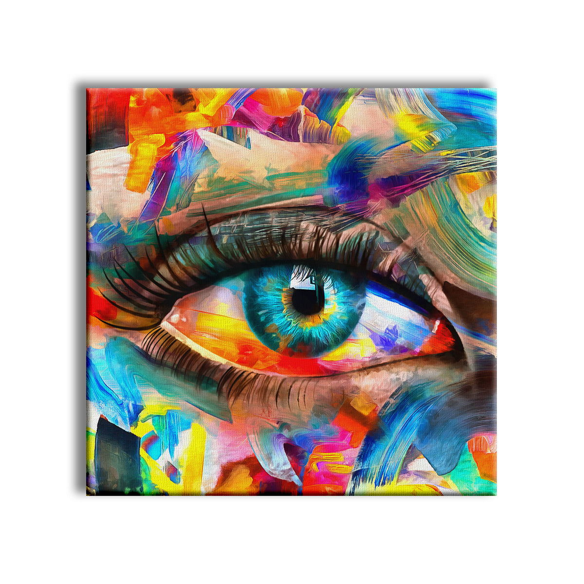 Mystic -  Quadro Canvas Contemporaneo su telaio in legno - PlastiWood (16375723)