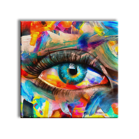 Mystic -  Quadro Canvas Contemporaneo su telaio in legno - PlastiWood (16375723)