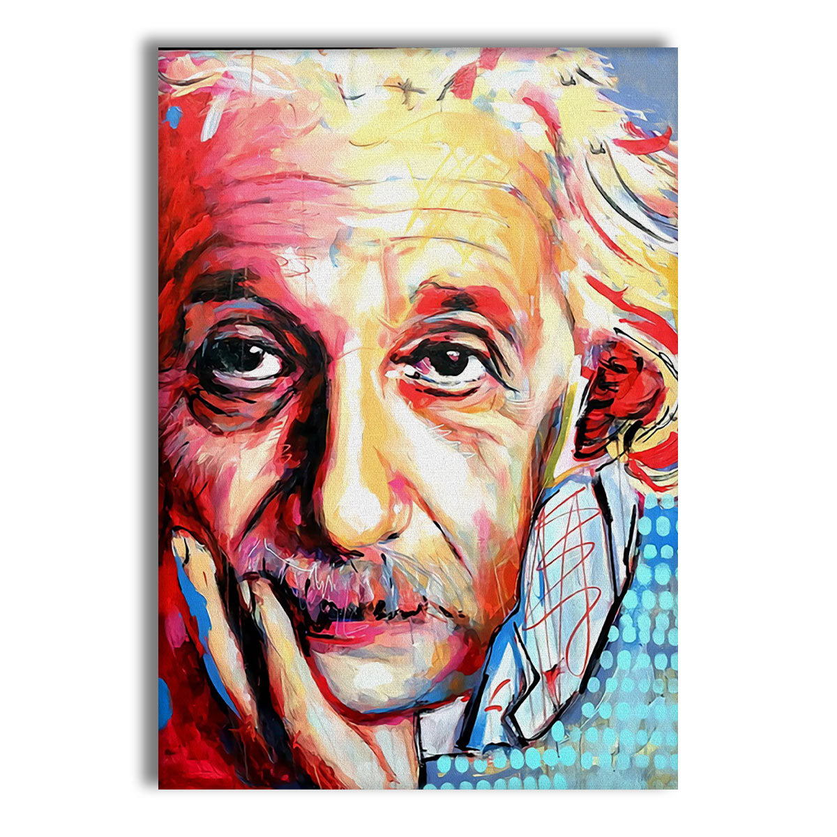 Albert -  Quadro Canvas Contemporaneo su telaio in legno - PlastiWood (23991998)