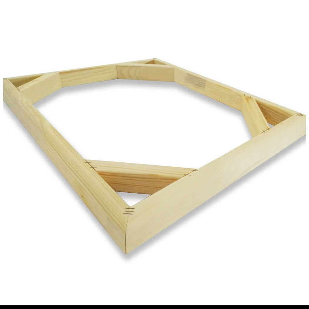 Telaio In Legno Listellare Levigato Per Montaggio Tela Quadrati - PlastiWood (14558188)