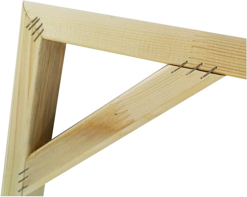Telaio In Legno Listellare Levigato Per Montaggio Tela Rettangolare - PlastiWood (14558192)