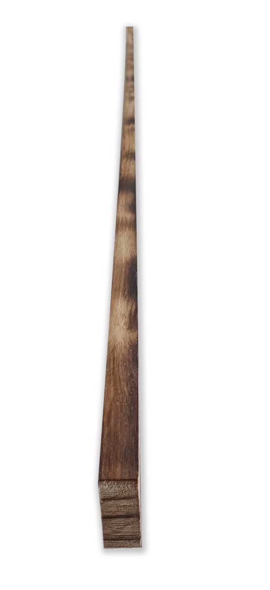 Tavola In LEGNO CountryWood – trattato con metodo Yakisugi CALICO Light Burn - misura 5x2x203 cm KIT da 10 pezzi - PlastiWood