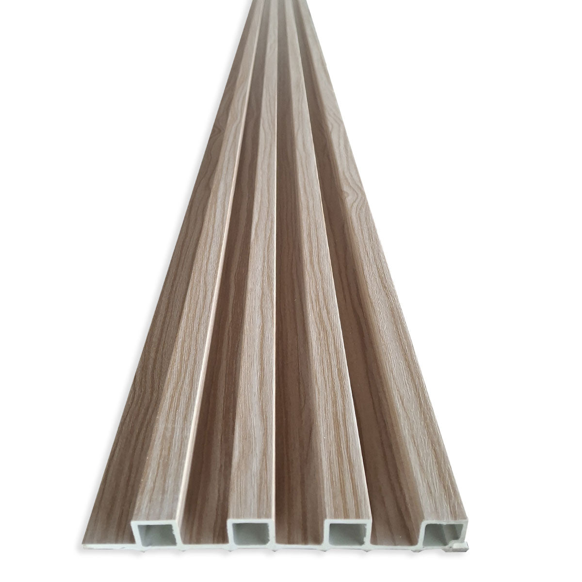Icewood - High-density WPC slatted wood effect panel KIT 4.8 SQM