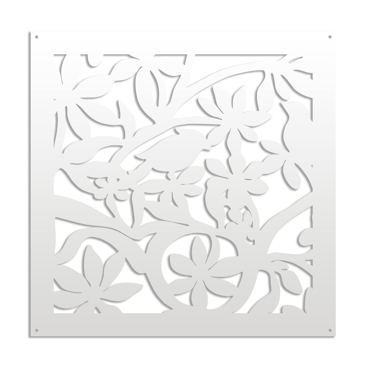 FIORI-UCCELLINI - Pannello Quadro PVC traforato - PARASOLE
