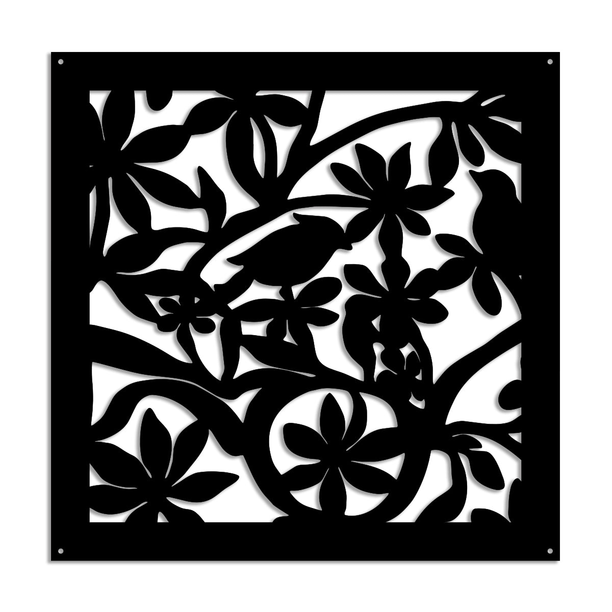 FIORI-UCCELLINI - Pannello Quadro PVC traforato - PARASOLE