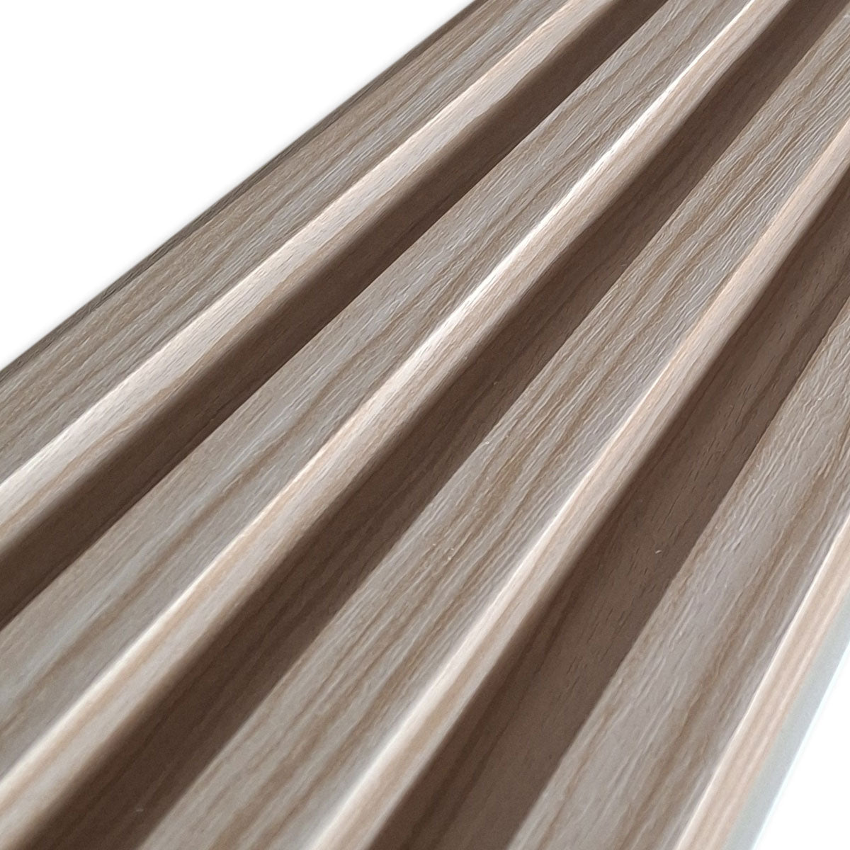 Icewood - High-density WPC slatted wood effect panel KIT 4.8 SQM