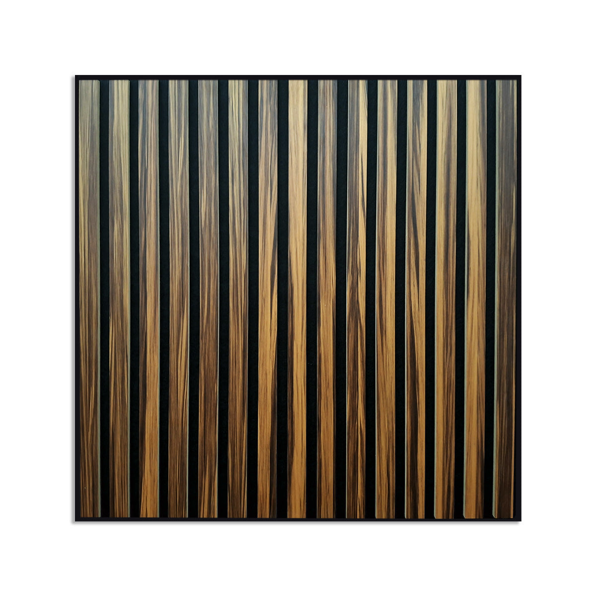 Pannello Fonoassorbente Effetto Legno AFRICA 60x60 cm – Spessore 18 mm