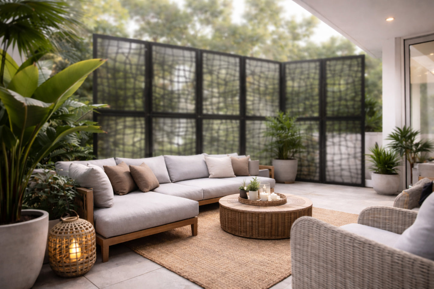 ABSTRACT - Pannello in PVC traforato - Parasole