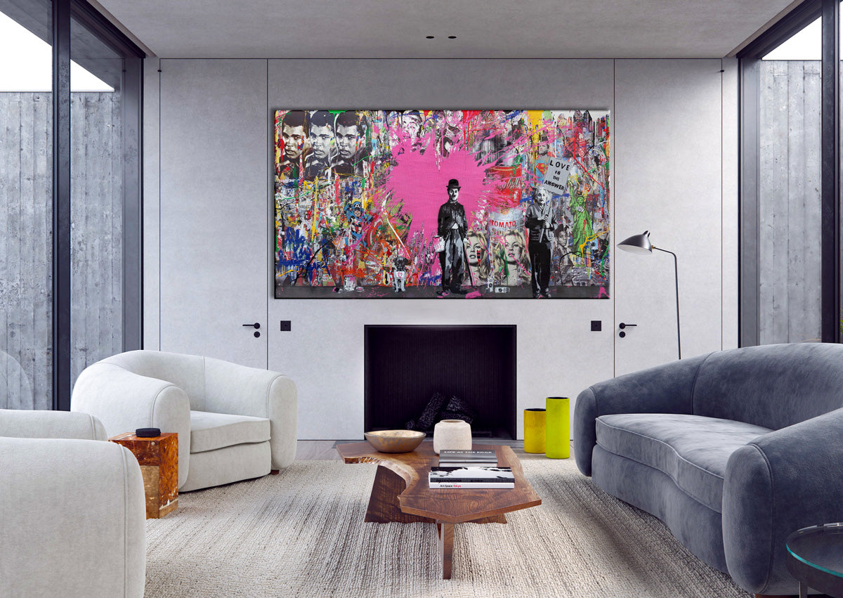 Celebrity -  Quadro Canvas Contemporaneo su telaio in legno - PlastiWood (16375716)