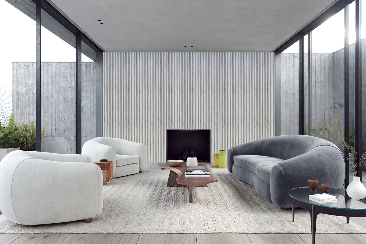 Icewood - Pannello effetto legno doghettato in WPC alta densità KIT DA 4.8 MQ