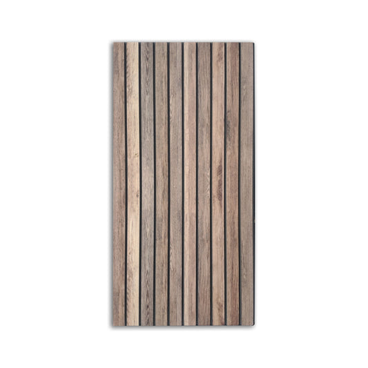 SHERWOOD - pannello effetto legno in EPS Resinato Misura 100x50 Cm Spessore 2,5 cm